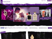 Tablet Screenshot of chrisadamsperfumes.com
